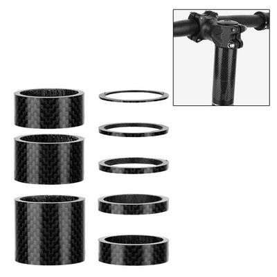 Carbon Fiber Front Fork Washer Kit 6mm/21mm/50mm/56mm/41mm/56mm/81mm/111mm