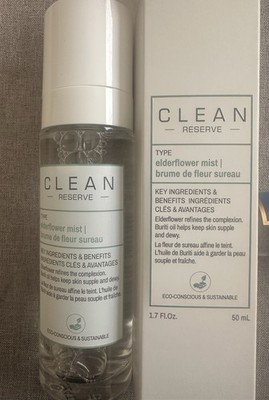 Clean Reserve Elderflower Mist-Toner  *New in Box* Full Size