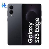 "Samsung SM-S937 S25 Edge 12+256GB 6.7\" 5G Titanium Jetblack DS Eu"