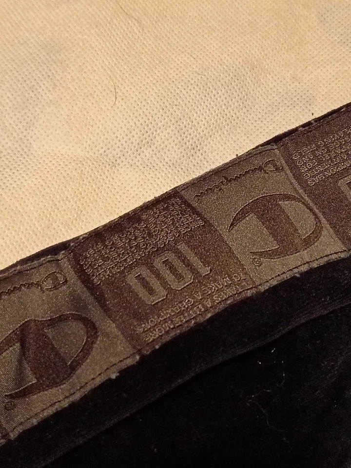 Champion 100 Years velour track jacket Black Small Full Zip - Image 3 of 4