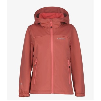Icepeak Kleve Jr Coral Girls Softshell Jacket