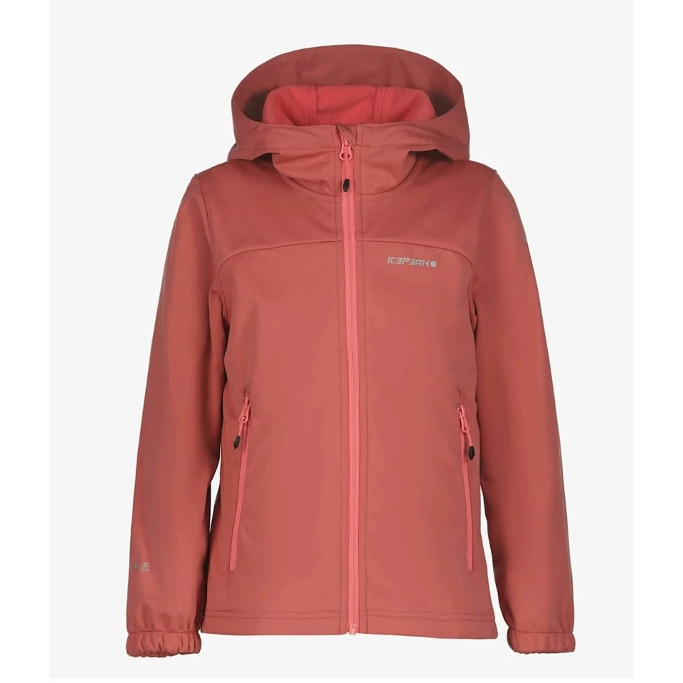 Blouson softshell fille Icepeak Kleve Jr Corail - Photo 1/1