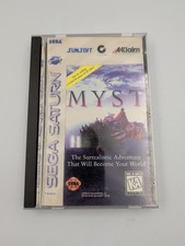 Myst (Sega Saturn, 1995) CASE AND MANUAL ONLY
