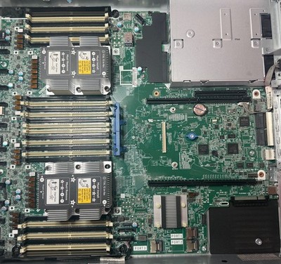HP 875073-001 Proliant DL380 GEN 10 Motherboard + 2 CPU + 2 Heatsink 809455-001