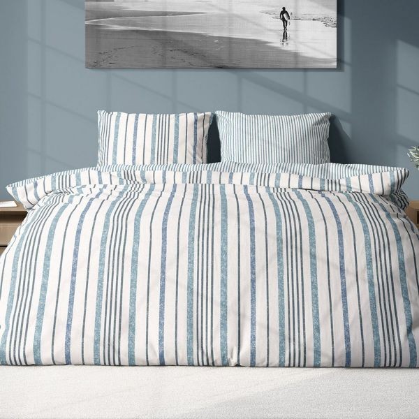 Housse de couette 220x240 thermorégulatrice contre la transpiration nocturne