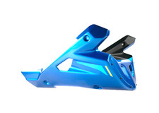 Pyramid Belly Pan (SKU: 22175DZ) Bugspoiler Legend Blue | Yamaha XSR900 2022-26