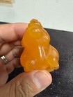 Rare Vtg. Chinese HK Export Translucent Stone Sculpture — photo 10