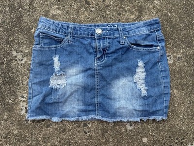 RUE 21 DENIM MINI SKIRT SIZE 3/4 WOMENS