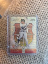 2025 Panini Select - Select Certified Roman Anthony #4 (RC) Silver Wave /199