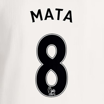 2016 2017 MAN UNITED MATA 8 SPORT AUSWEIS SCHWARZ AUSWÄRTS SPIELERGRÖSSE NAME SET