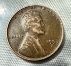 1953D Lincoln BN Wheat Penny Hot & Rare! Errors DDO & Struck Flip-Over Reverse