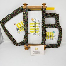 Dog Words/Paw Prints Grime Guards - Q-Snap Frame-Cross Stitch/Needle
