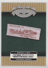 2005 Upper Deck Past Time Pennants Mitchell & Ness 1918 Team Boston Red Sox 0w7