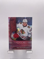 Philipp Kurashev 2020-21 Upper Deck Trilogy Rookie Renditions Red Parallel /799