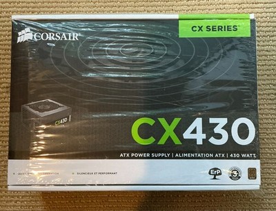 NEW Corsair CX430 80 PLUS Bronze Quiet ATX Modular Power Supply Unit Silent PSU