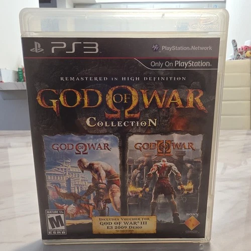 God of War Collection (God of War 1 & 2) Play Station 3 PS3 - Complete CIB