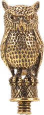 Wax Seal Stamp Handle Only, Vintage Metal Owl Stamp Handle, Universal Sealing...