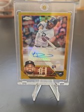 2023 Topps Chrome Update Riley Greene Gold Auto /50