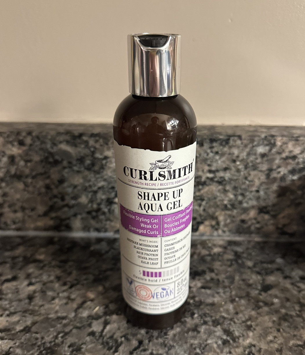Curlsmith Shape Up Aqua Gel Flexible Hold 8 fl oz Hydrating Styler