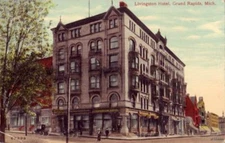 LIVINGSTON HOTEL GRAND RAPIDS, MI 1917