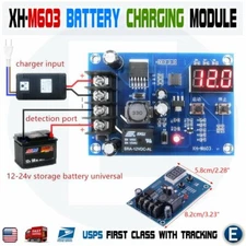 XH-M603 12-24V Battery Charging Control Module Protection LED Voltmeter Board