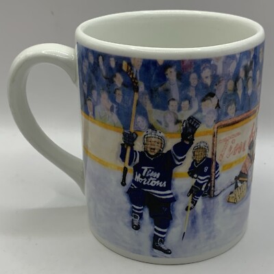 Tim Hortons Limited Edition Collector Series Winning Goal Ceramic Coffee Mug Cup