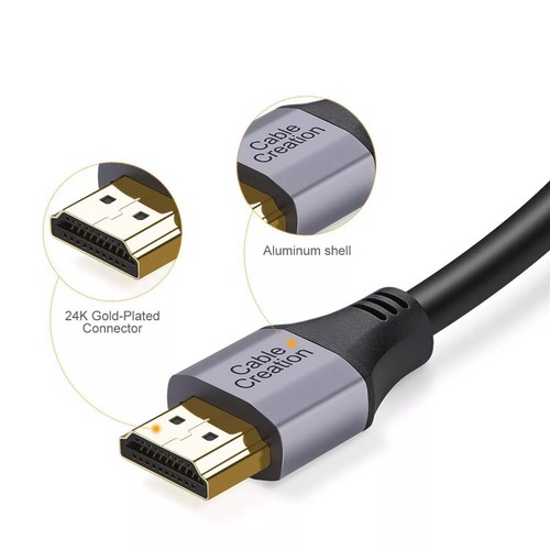 HDMI Cable 4K 2.0 Ultra HD Lead 60Hz Short Long 0.5m 1m 1.5m 6ft 2m 3m 5m 10m UK - Picture 10 of 13