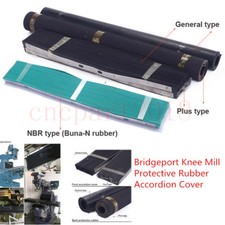 Protective Way Cover Rubber Accordion Dust Proof For Knee Bridgeport Mills CNC