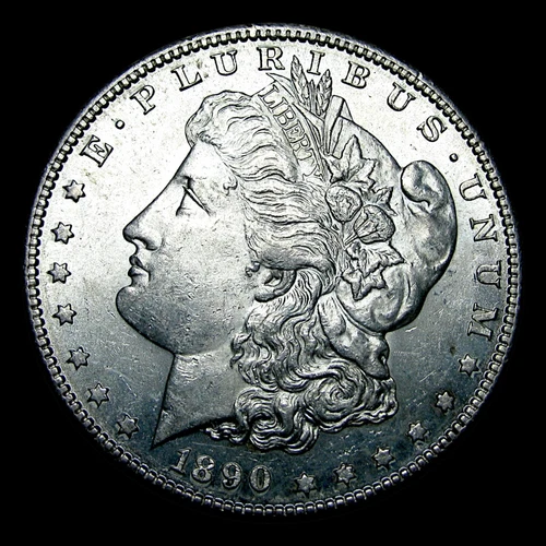 1890-S Morgan Dollar Silver ---- Gem BU Condition Coin ----   #919E