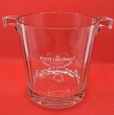 Secchiello porta ghiaccio Moet & Chandon in vetro.