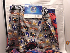 Sonic the Hedgehog Underwear Boys 4 Athletic Boxer Briefs Size 10 New
