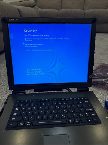 ARGON CORPORATION 15 INCH RUGGED WORKSTATION RWS1515” RUGGED LAPTOP XGA DISPLAY - Picture 7 of 7