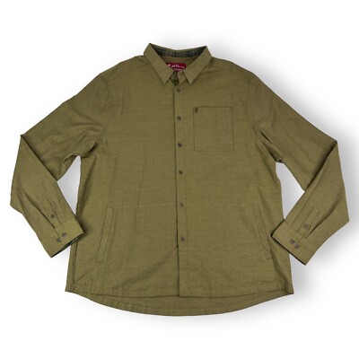 John Browning MEN'S XXL Heritage Collection Button Up Rye Hunting Shirt Outdoors