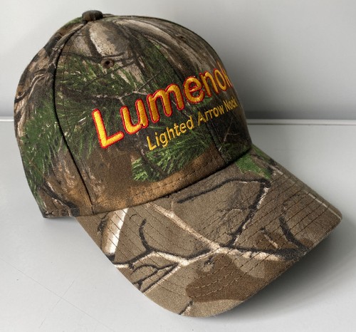 Lumenok Lighted Nocks Hat Cap Realtree Xtra Green Deer Hunting Bowhunter Hunter - Picture 3 of 6