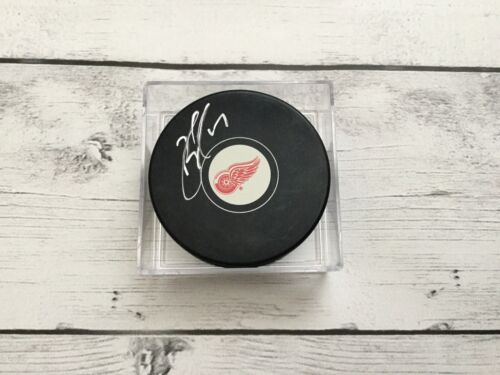 Brad Richards Signed Detroit Red Wings Hockey Puck Autographed NHL c - Picture 1 of 1