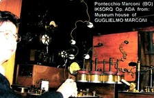 Museum Guglielmo Marconi Italy IK5ORQ QSL Radio Postcard