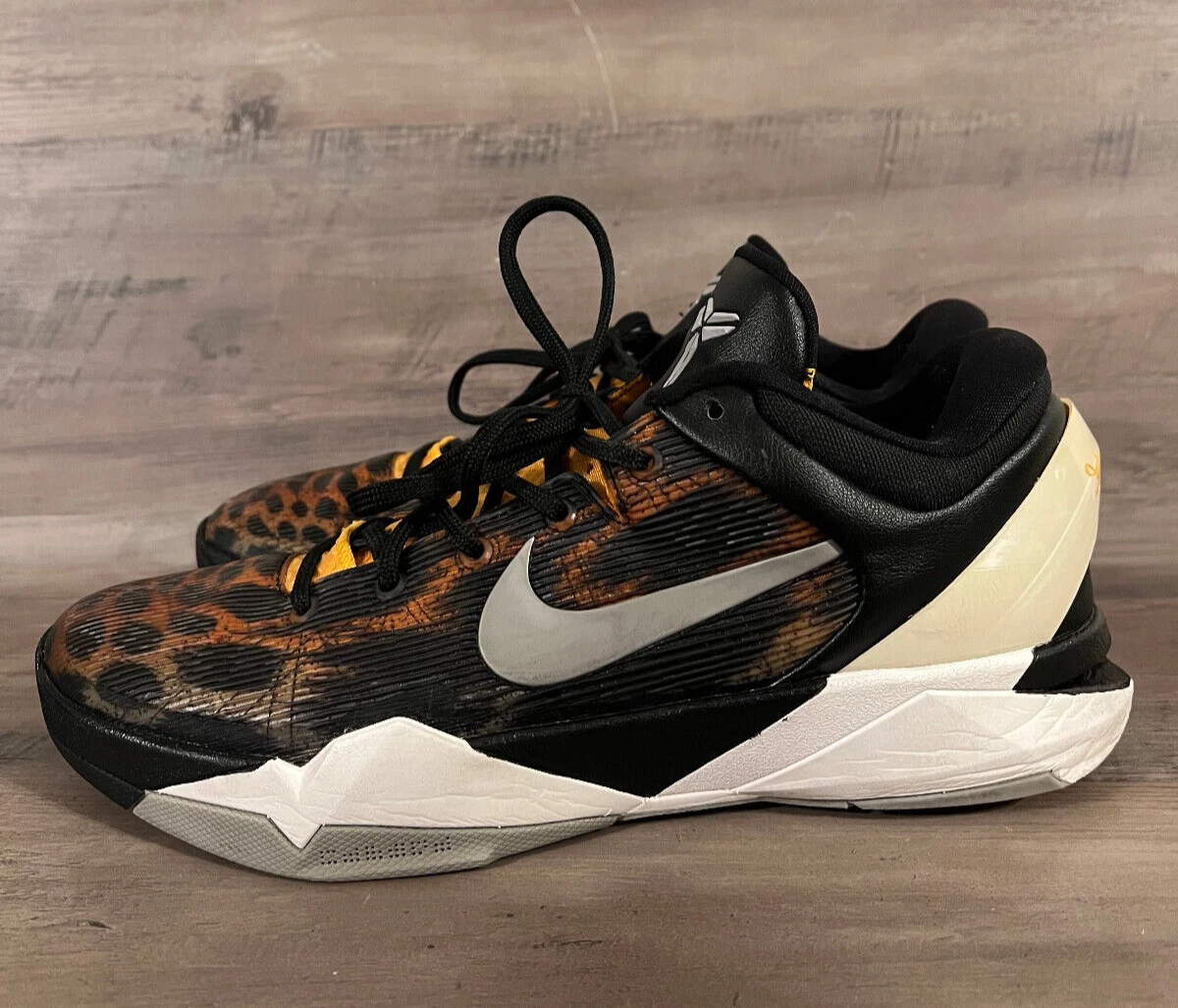 Nike Zoom Kobe 7 System Cheetah ( Size 10 ) Sneakers 488371-800 *RARE! OG