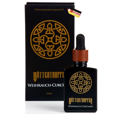 Göttertropfen Weihrauch Curcumin 30ml Ultra Bioverfügbarkeit NCS Technologie