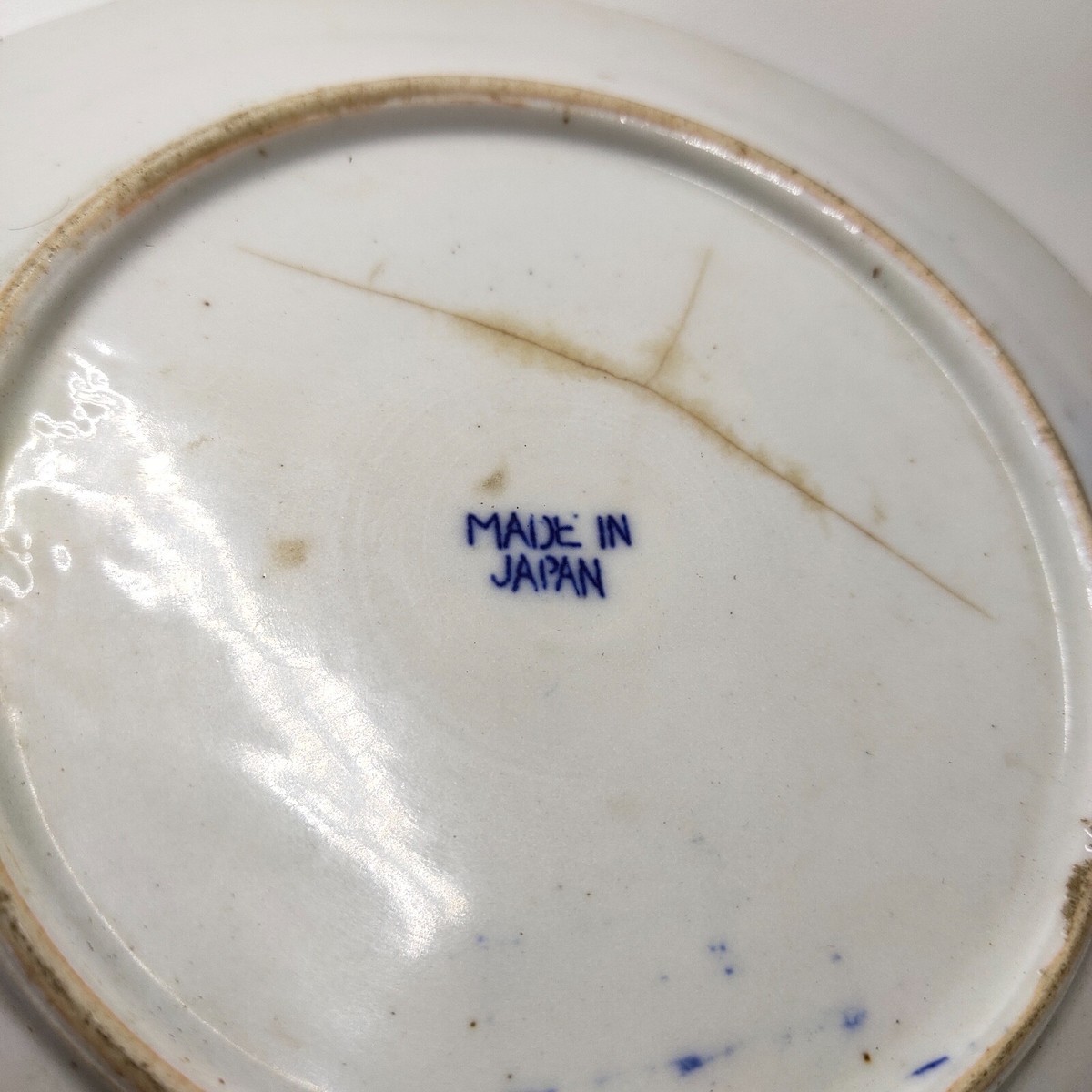 Antique Japanese Porcelain Morimura Phoenix Bird Luncheon Plate