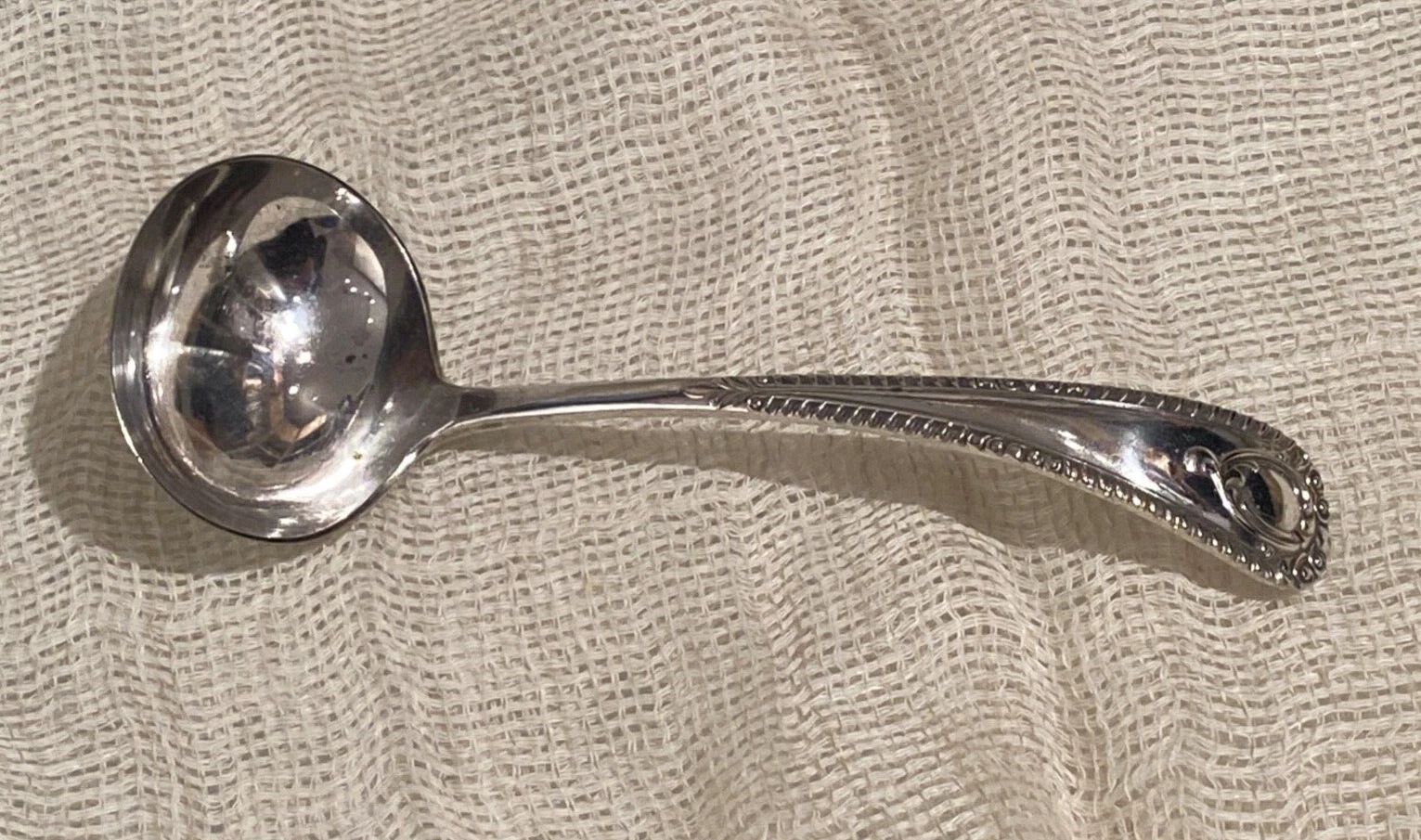 Sauce / Gravy Ladle Silver Plate EPNS