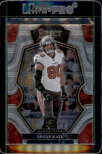 2022 Select #193 Logan Hall Tampa Bay Buccaneers Premier Level Rookie - Nice!