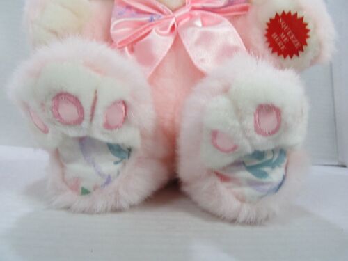 VTG Cuddle Wit Easter Muscial Bunny Rabbit Plush Stuffed Animal W/Tag No Work 92 - Picture 2 of 9