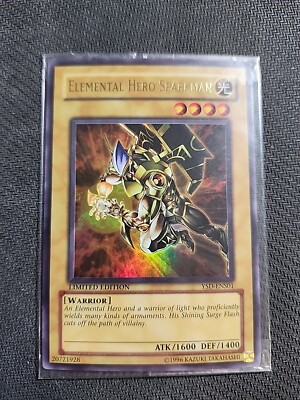 Yu-Gi-Oh! TCG Elemental Hero Sparkman-Special Edition Promo Starter Deck 2006...