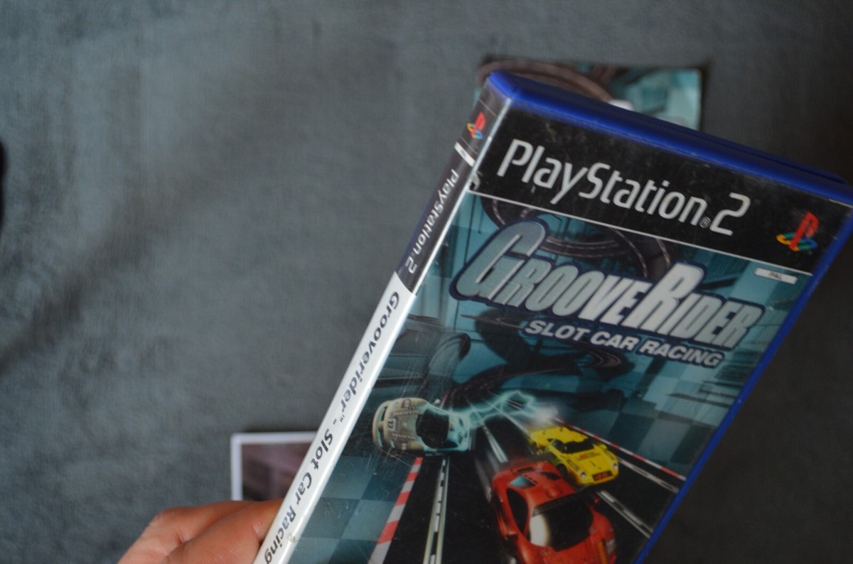 GROOVE RIDER SLOT CAR RACING SONY PS2 PLAYSTATION 2
