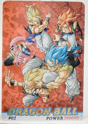 Custom Dragon Ball Characters Anime Holo Card ACG/CCG