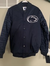 VINTAGE NWT PENN STATE NITTANY LIONS STARTER BOMBER JACKET SMALL NCAA Football