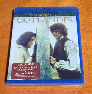 Outlander Blu-ray Season Three Sam Heughan Caitriona Balfe