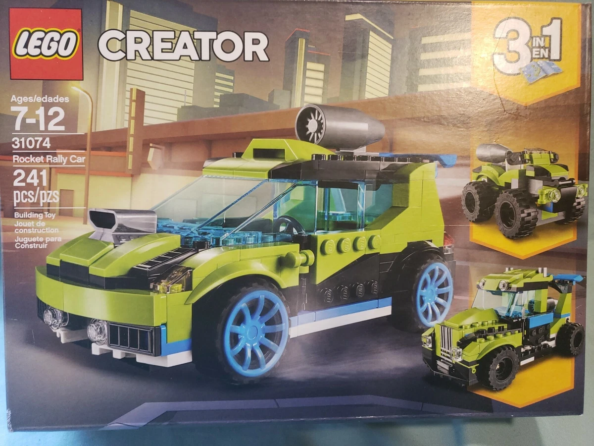 Lego creator 3 in on sale 1 rocket rally car