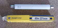 GE General Electric OPAL Nieprzezroczysta S15 60W 221mm Taśma Lampa świetlna 240V. NOWY