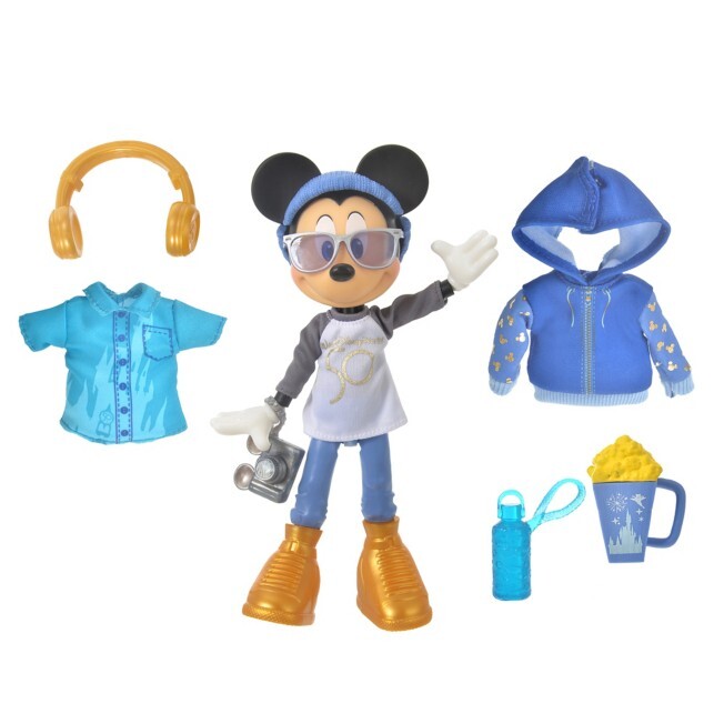 Disney Store Japan Mickey Figure Fashion Set WALT DISNEY